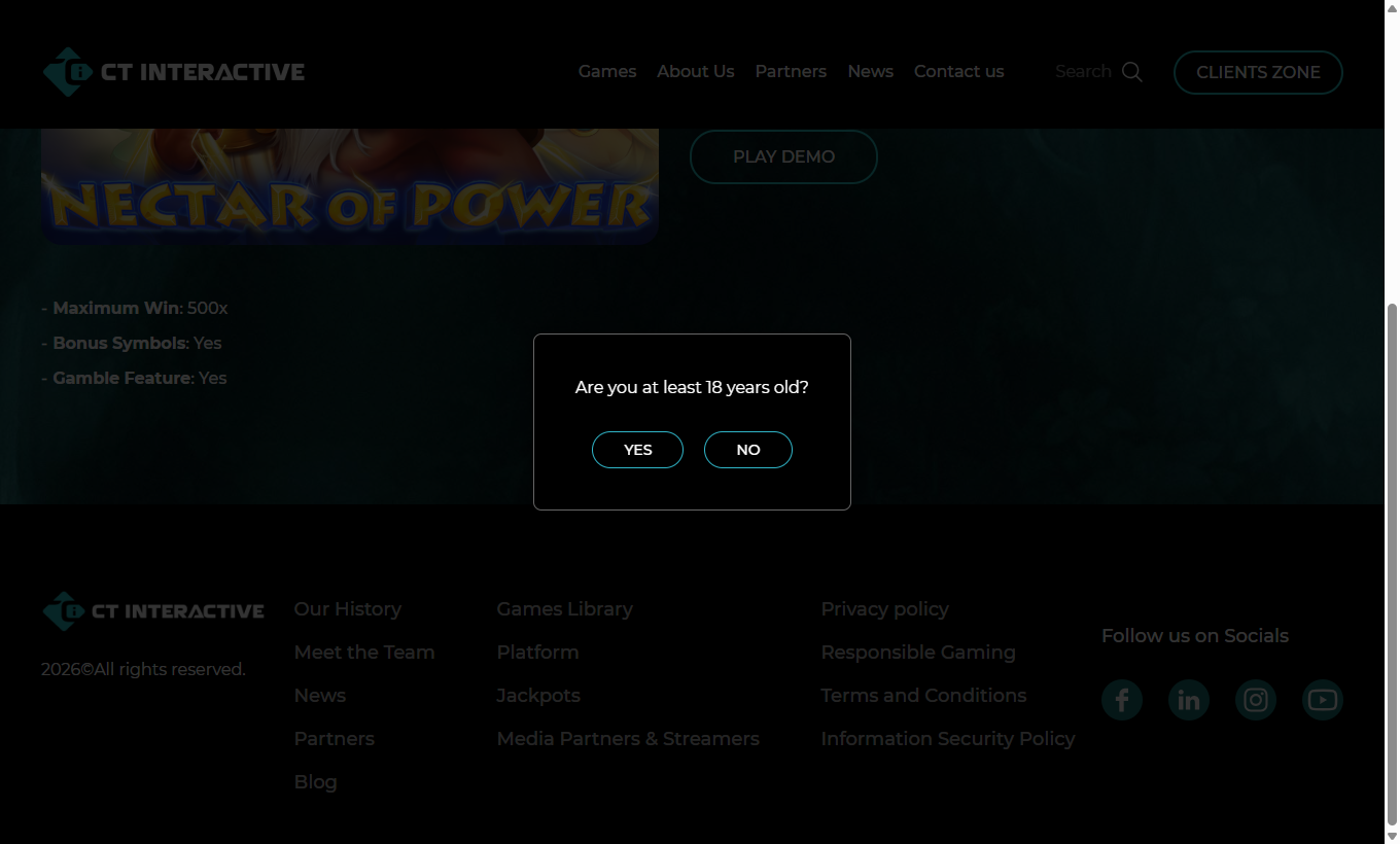 Nectar of Power five-reel state inside the mythology interface